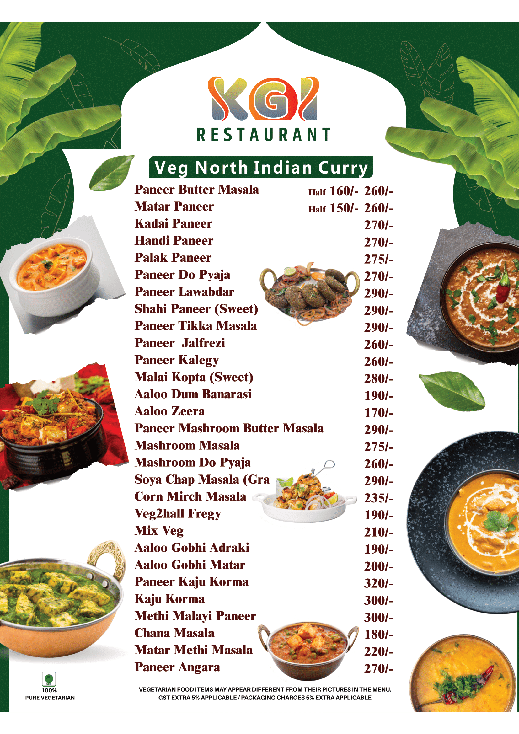 Menu Page 3