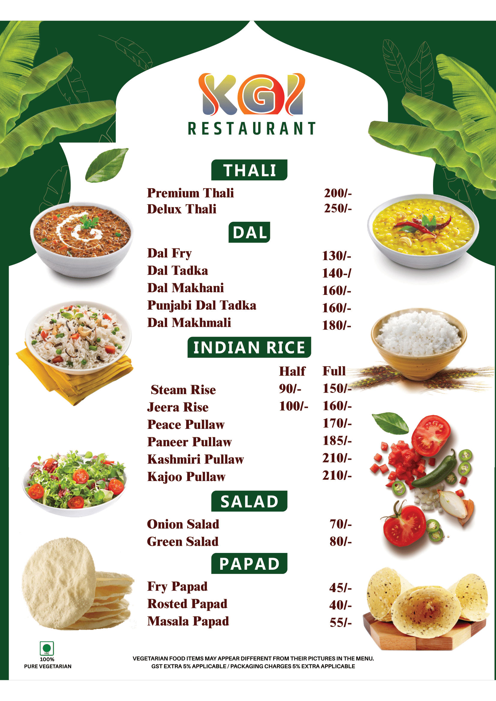 Menu Page 3