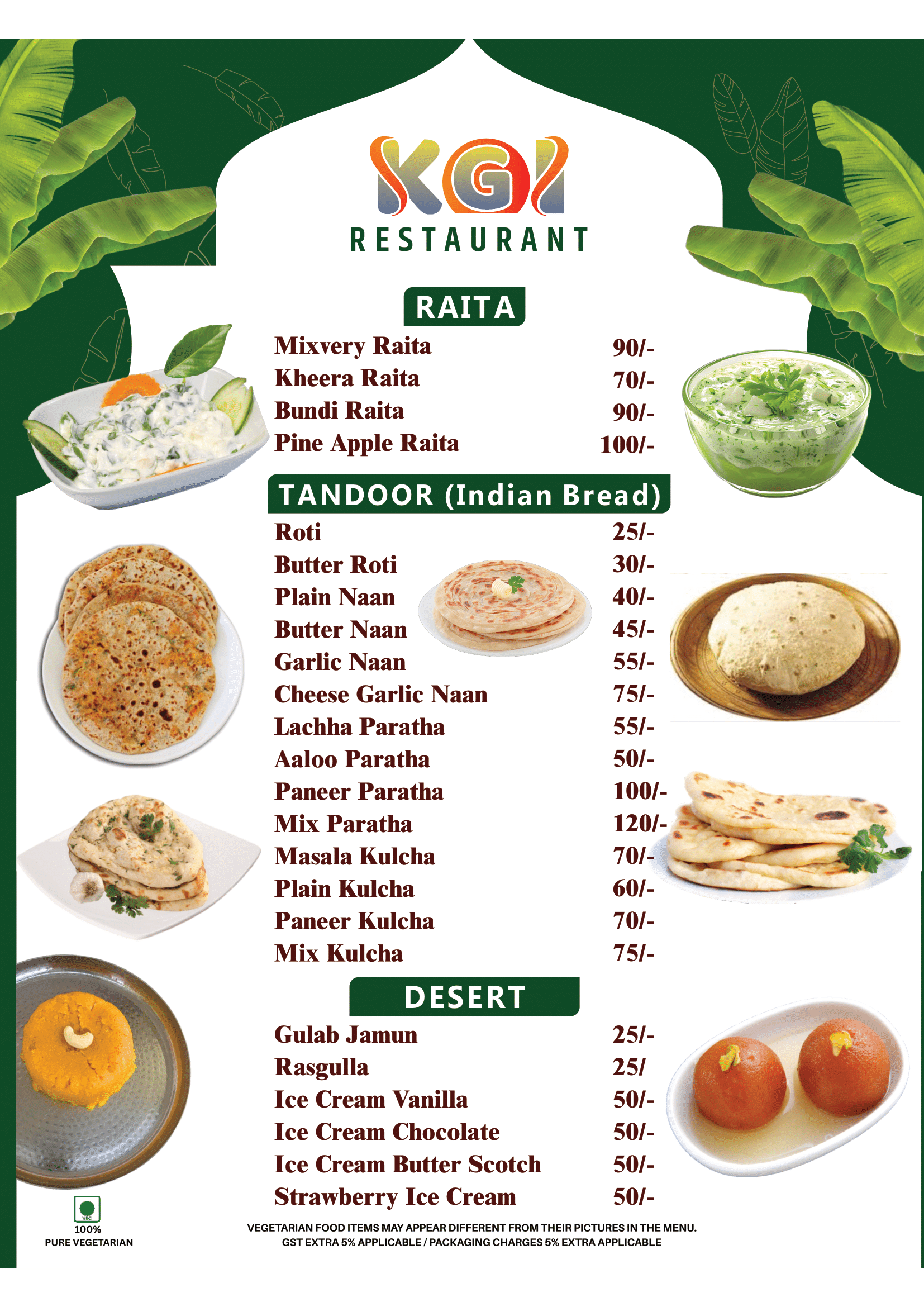 Menu Page 3